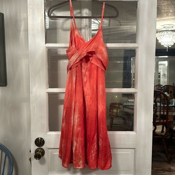 NWOT Attic Salt Dress Britney Knot Tie Dye - Picture 1 of 5